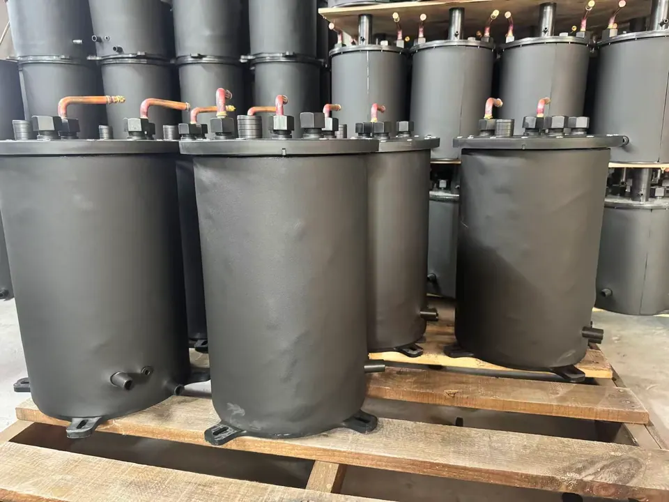 Batch of custom OEM tank heat exchanger assemblies